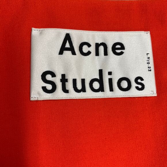 ACNE STUDIOS Size 38 Orange Cotton Blend Sport Coat - Picture 8 of 10